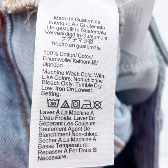 NWT Madewell The Curvy Momjean Jean Short in Flintwood Wash Distressed ND691 - Picture 9 of 14